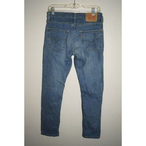 Levi's 502 Slim Taper Fit Jeans Men's Size 29x30 Mid Rise Stretch Denim Blue